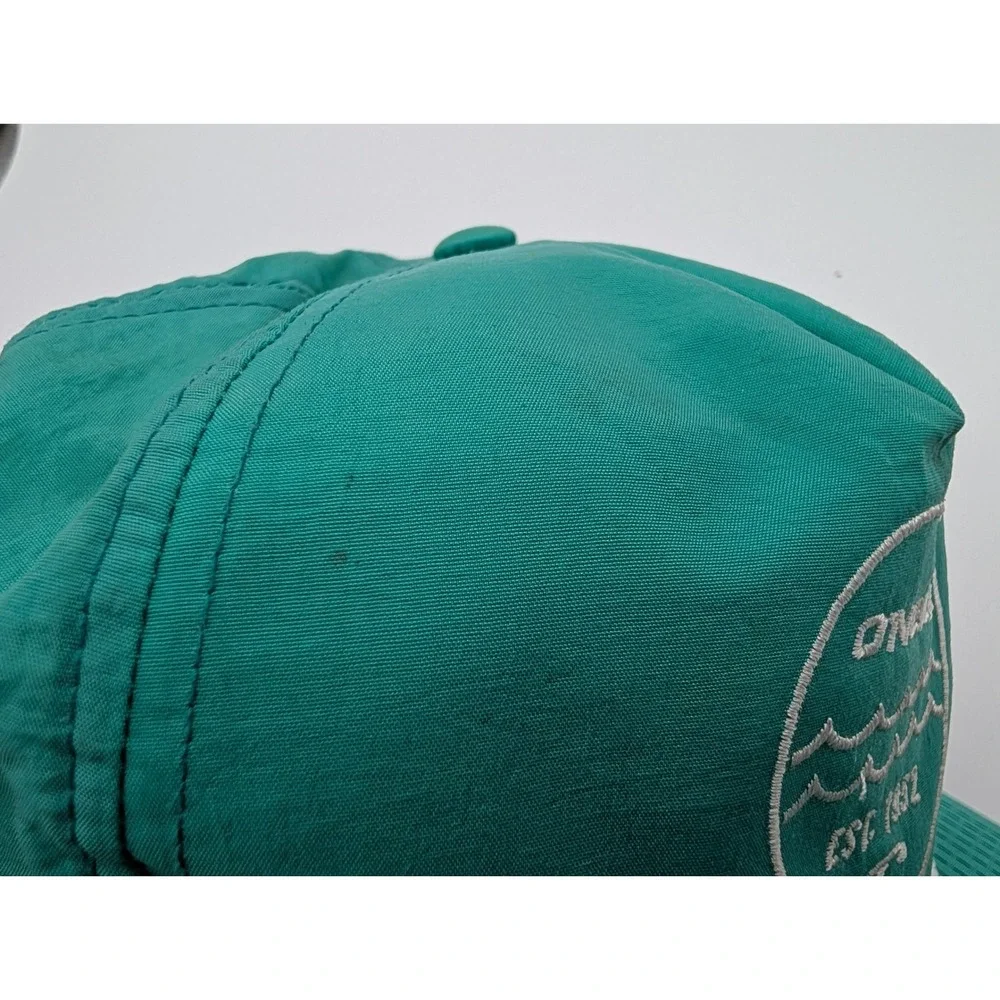 ONeill Mens Teal Nylon Rope Snapback Hat Embroidered Logo Yupoong Sample SP